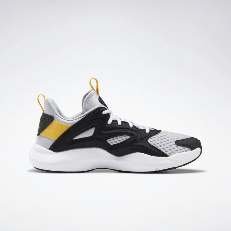 Adidasi Alergare Reebok Sole Fury Adapt Dama Gri/Negrii/Galbeni Romania NC1143AT